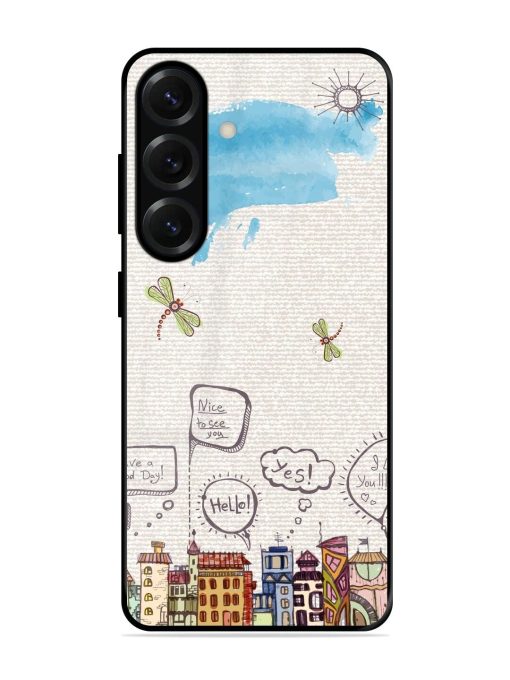 Doodle City Glossy Soft Edge Case for Samsung Galaxy S25 Plus (5G)