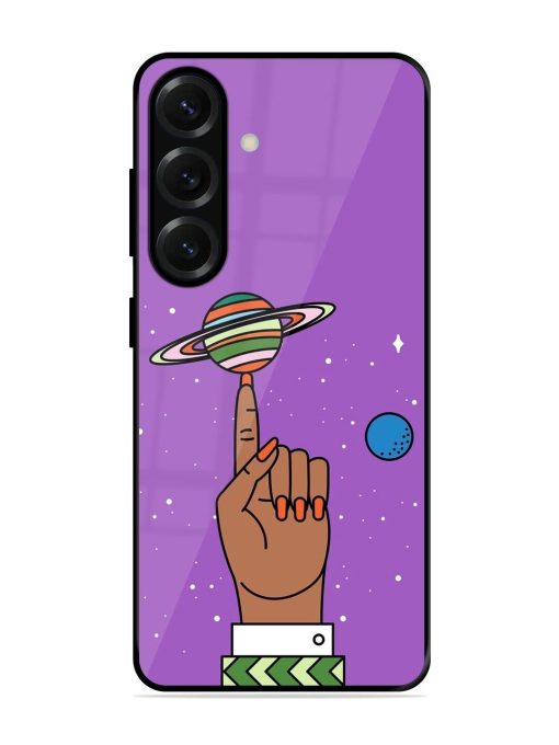 Spinning The Universe Glossy Soft Edge Case for Samsung Galaxy S25 Plus (5G)
