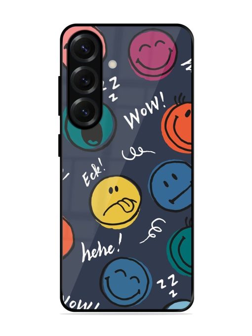 Emoticon Parade Glossy Soft Edge Case for Samsung Galaxy S25 Plus (5G)