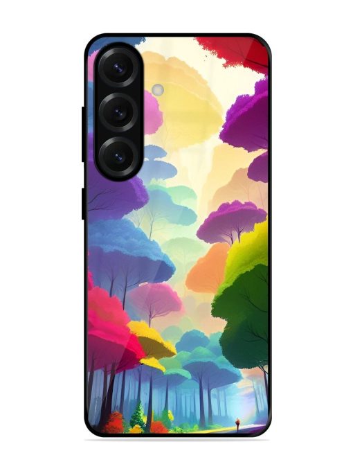 Rainbow Road Glossy Soft Edge Case for Samsung Galaxy S25 Plus (5G)