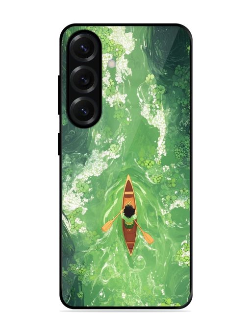 Solitude On The River Glossy Soft Edge Case for Samsung Galaxy S25 Plus (5G)