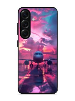 Neon Runway Glossy Soft Edge Case for Samsung Galaxy S25 Plus (5G)