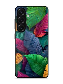Tropical Tapestry Glossy Soft Edge Case for Samsung Galaxy S25 Plus (5G)