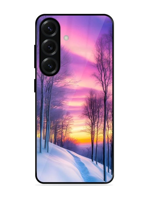 Winter'S Purple Haze Glossy Soft Edge Case for Samsung Galaxy S25 Plus (5G)