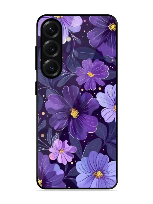 Purple Paradise Glossy Soft Edge Case for Samsung Galaxy S25 Plus (5G)