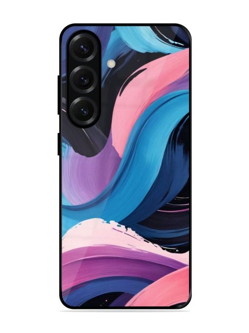 Whimsical Waves Glossy Soft Edge Case for Samsung Galaxy S25 Plus (5G)