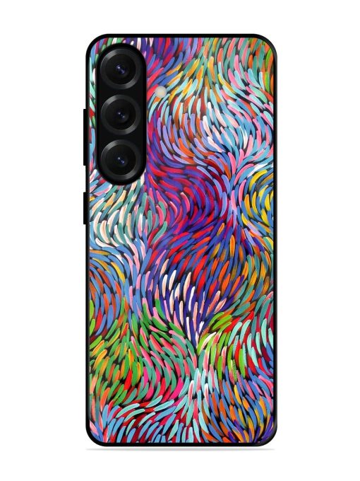 Vibrant Waves Glossy Soft Edge Case for Samsung Galaxy S25 Plus (5G)