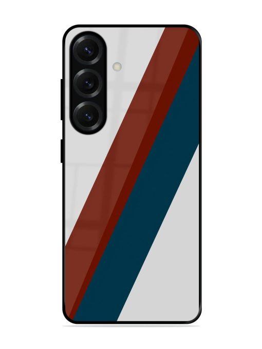 Slanted Stripes Glossy Soft Edge Case for Samsung Galaxy S25 Plus (5G)