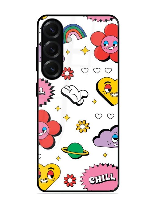 Whimsical Wonderland Glossy Soft Edge Case for Samsung Galaxy S25 Plus (5G)