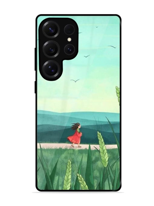 Solitude'S Serenity Glossy Soft Edge Case for Samsung Galaxy S25 Ultra (5G)
