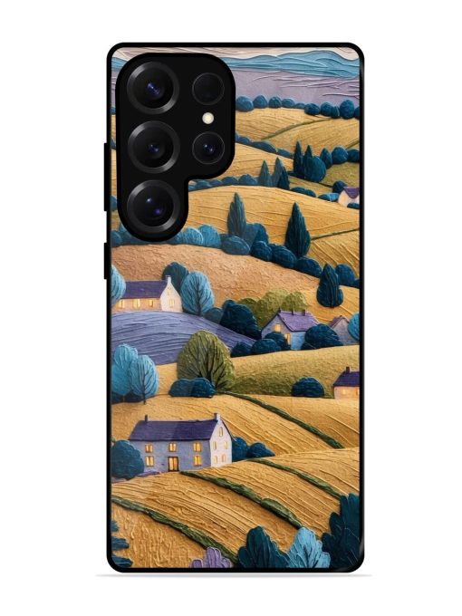 Rolling Hilltop Haven Glossy Soft Edge Case for Samsung Galaxy S25 Ultra (5G)