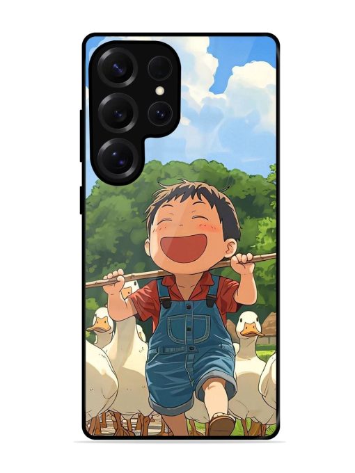 Duck Parade Glossy Soft Edge Case for Samsung Galaxy S25 Ultra (5G)