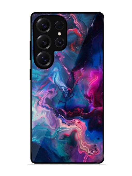 Cosmic Swirl Glossy Soft Edge Case for Samsung Galaxy S25 Ultra (5G)