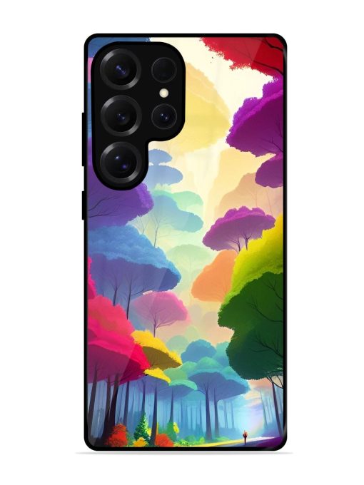 Rainbow Road Glossy Soft Edge Case for Samsung Galaxy S25 Ultra (5G)