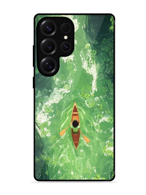 Solitude On The River Glossy Soft Edge Case for Samsung Galaxy S25 Ultra (5G)
