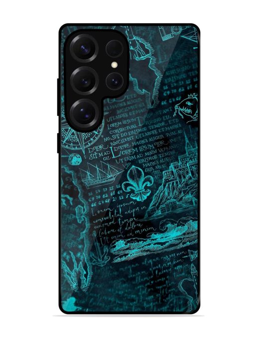 Nautical Notebook Glossy Soft Edge Case for Samsung Galaxy S25 Ultra (5G)