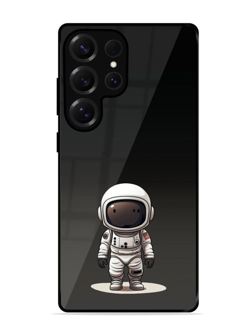 Neon Astronaut Glossy Soft Edge Case for Samsung Galaxy S25 Ultra (5G)