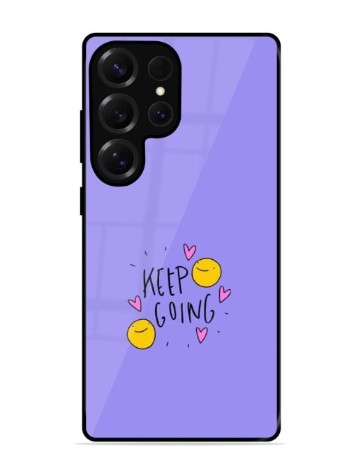Smiling Through It All Glossy Soft Edge Case for Samsung Galaxy S25 Ultra (5G)