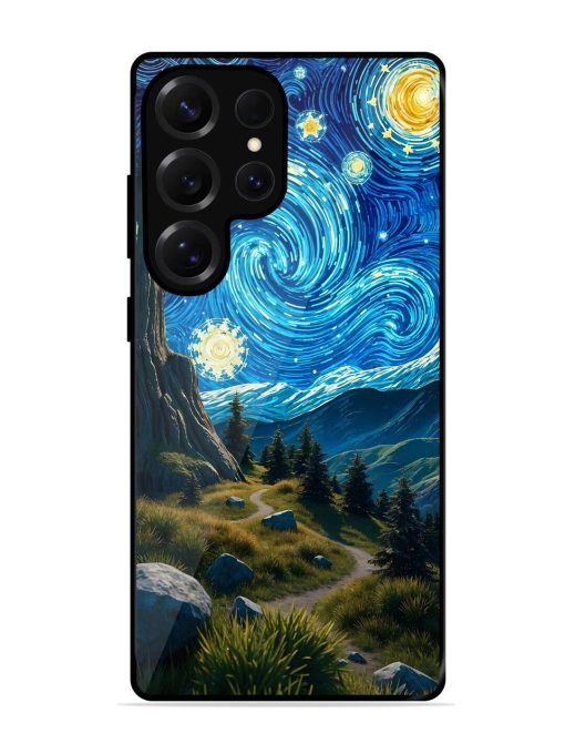 Starry Night In The Shire Glossy Soft Edge Case for Samsung Galaxy S25 Ultra (5G)