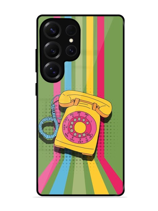 Retro Dialer Glossy Soft Edge Case for Samsung Galaxy S25 Ultra (5G)