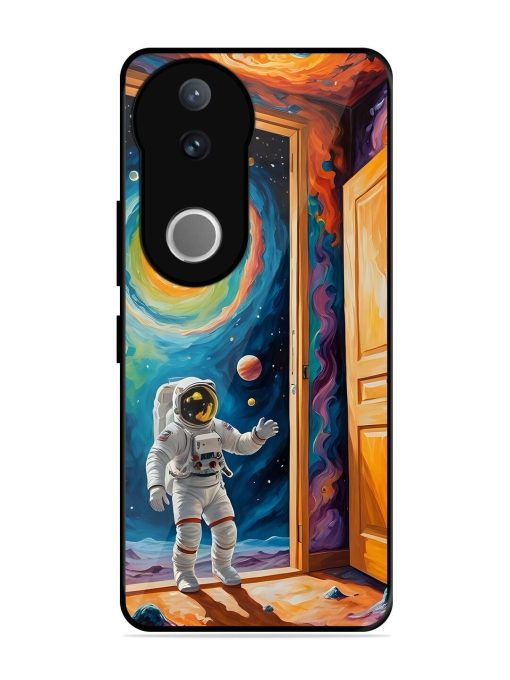 Artistic Space Glossy Soft Edge Case for Vivo V50 (5G)
