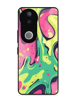 Gooey Grooves Glossy Soft Edge Case for Vivo V50 (5G)