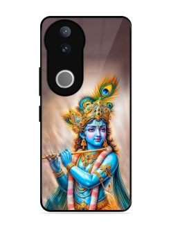 Divine Krishna Glossy Soft Edge Case for Vivo V50 (5G)