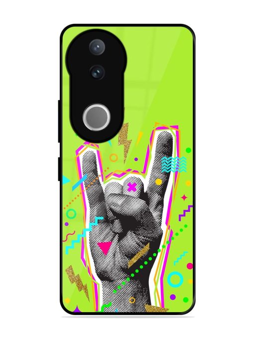 Neon Rock Glossy Soft Edge Case for Vivo V50 (5G)