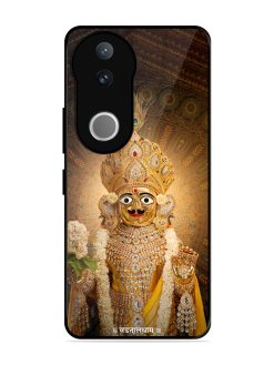 Hare Krishna Maharaj Glossy Soft Edge Case for Vivo V50 (5G)