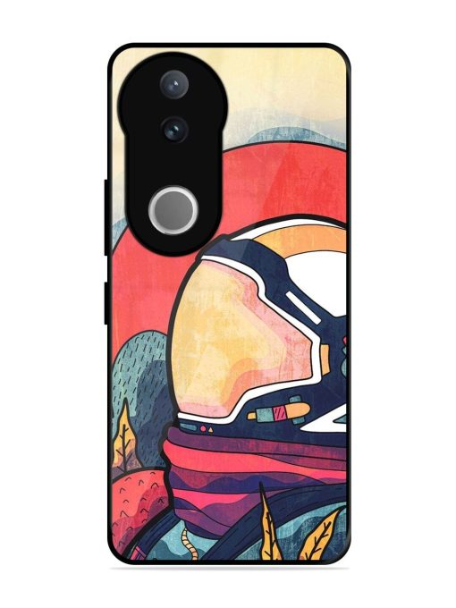 Cosmic Daydream Glossy Soft Edge Case for Vivo V50 (5G)