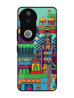 Indian Tapestry Glossy Soft Edge Case for Vivo V50 (5G)