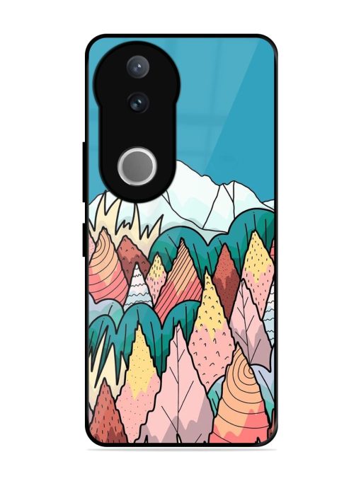 Mountain Dreamscape Glossy Soft Edge Case for Vivo V50 (5G)