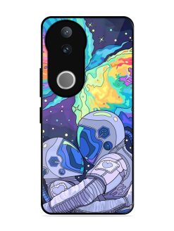 Cosmic Love Glossy Soft Edge Case for Vivo V50 (5G)
