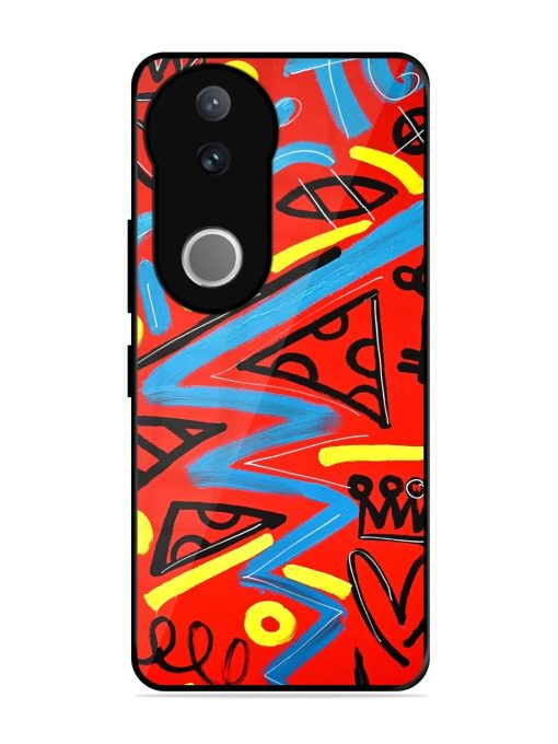Groovy Garden Glossy Soft Edge Case for Vivo V50 (5G)