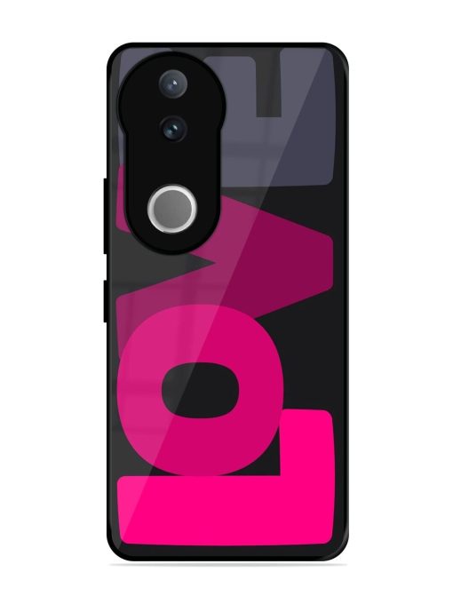 Pixelated Pastel Glossy Soft Edge Case for Vivo V50 (5G)