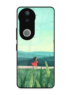 Solitude'S Serenity Glossy Soft Edge Case for Vivo V50 (5G)