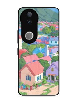 Pastel Paradise Glossy Soft Edge Case for Vivo V50 (5G)
