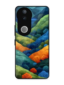 Serene Summits Glossy Soft Edge Case for Vivo V50 (5G)
