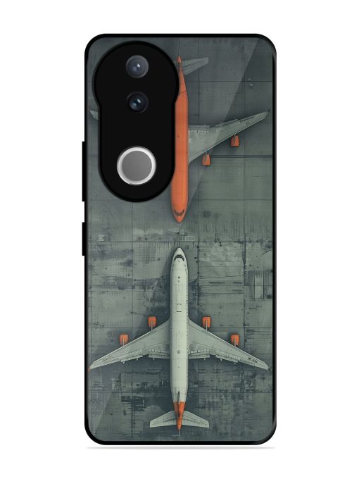 Grounded Giants Glossy Soft Edge Case for Vivo V50 (5G)