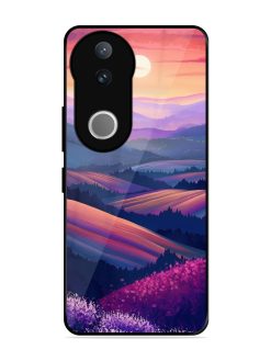 Twilight'S Embrace Glossy Soft Edge Case for Vivo V50 (5G)