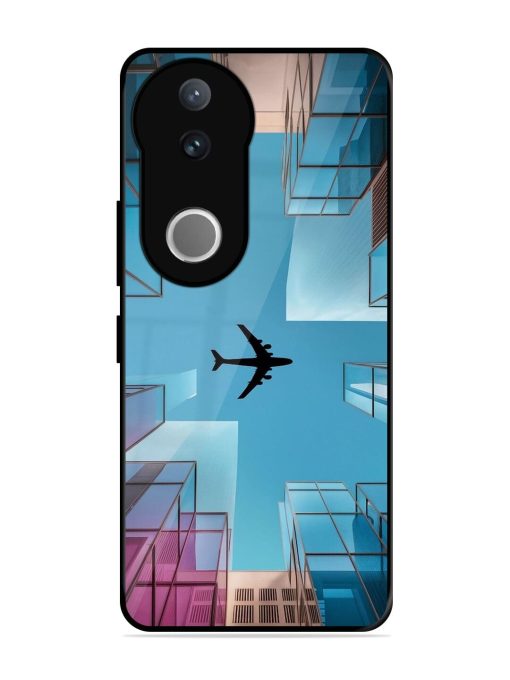 Urban Flightpath Glossy Soft Edge Case for Vivo V50 (5G)