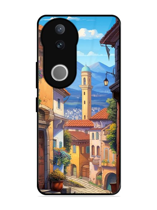 Tuscan Twilight Glossy Soft Edge Case for Vivo V50 (5G)