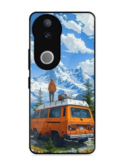 Mountaintop Solitude Glossy Soft Edge Case for Vivo V50 (5G)