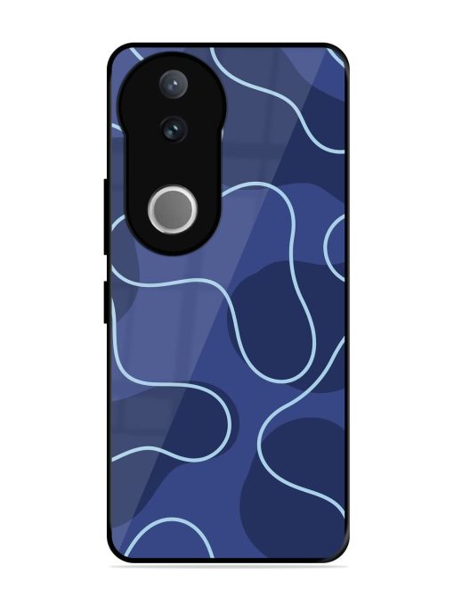 Midnight Maze Glossy Soft Edge Case for Vivo V50 (5G)
