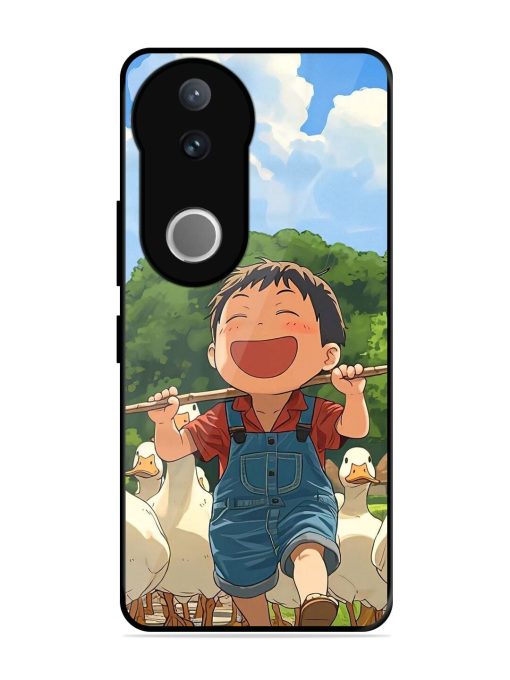 Duck Parade Glossy Soft Edge Case for Vivo V50 (5G)