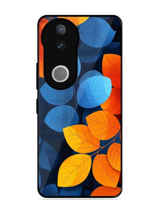 Autumn'S Contrast Glossy Soft Edge Case for Vivo V50 (5G)