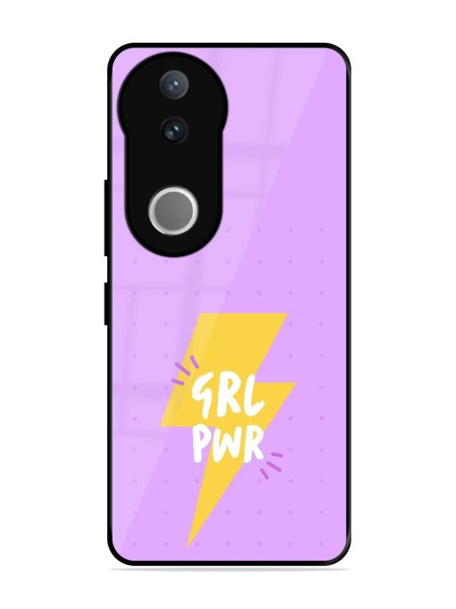 Girl Power Spark Glossy Soft Edge Case for Vivo V50 (5G)