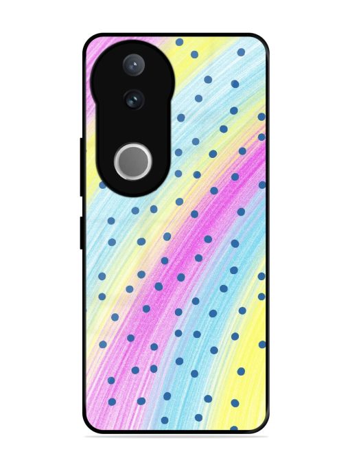 Polka Dot Paradise Glossy Soft Edge Case for Vivo V50 (5G)