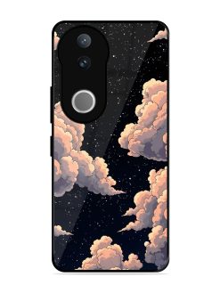 Starry Night Dreams Glossy Soft Edge Case for Vivo V50 (5G)