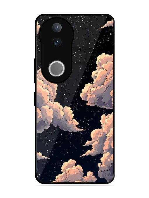 Starry Night Dreams Glossy Soft Edge Case for Vivo V50 (5G)